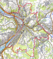 Carte topographique