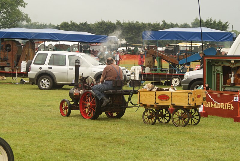 File:View of "Clara" trundling around the St Albans Steam and Country Show - geograph.org.uk - 4503277.jpg