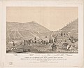 View of Cumberland Gap, from the south - Middleton, Strobridge & Co., Lith. Cin. LCCN2013645291.jpg