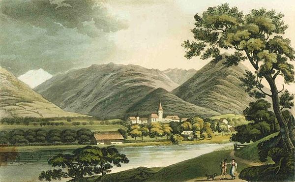 View of Interlaken, 1821