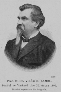 Vilém Dušan Lambl 19th-century Czech physician