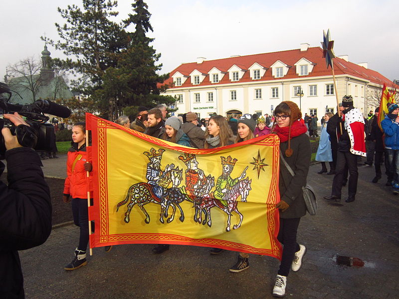 File:Włocławek-Procession of three kings.JPG