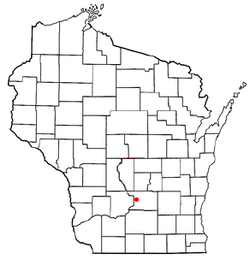 Location of Caledonia, Wisconsin