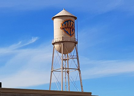 The WB water tower