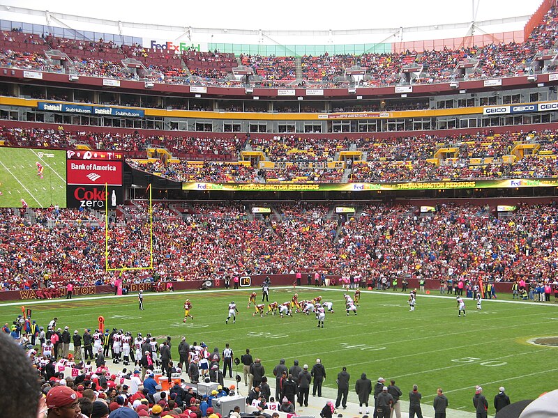 File:Washington Redskins Vs Atlanta Falcons 07.10.2012 FedEx 017.JPG