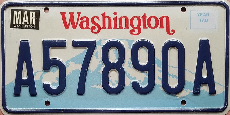 File:Washington State Truck Plate YOM1995-1999.jpg