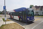 Waukesha Metro Transit bus