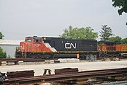 Canadian National Railway freight train