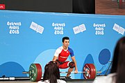 Deutsch: Gewichtheben bei den Olympischen Jugendspielen 2018; Tag 2, 10. Oktober 2018; Jungen 62 kg English: Weightlifting at the 2018 Summer Youth Olympics at 8 October 2018 – Boys' 62 kg