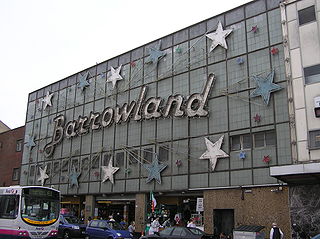 <span class="mw-page-title-main">Barrowland Ballroom</span> Dance hall and music venue in Glasgow, Scotland