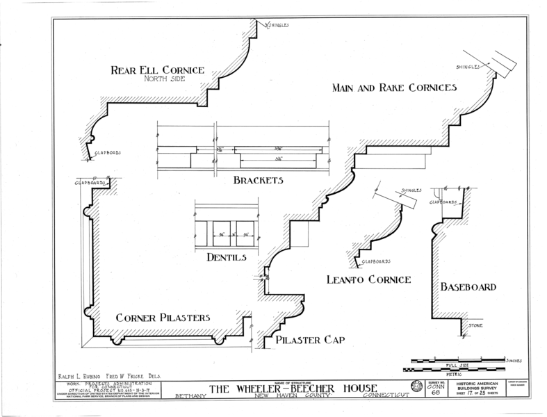 File:Wheeler-Beecher House, Amity Road, Bethany, New Haven County, CT HABS CONN,5-BETH,1- (sheet 17 of 25).png