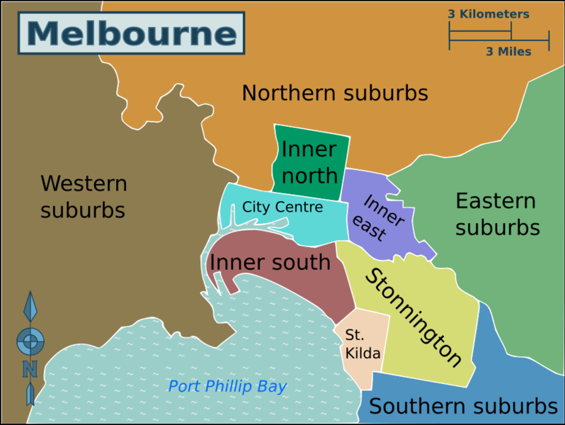 File:Wikivoyage Melbourne district map.png