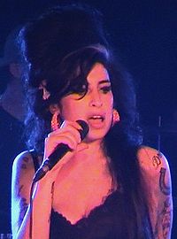 Amy Winehouse in concerto a Berlino.