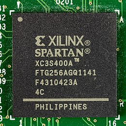 Xerox ColorQube 8570 - Main controller - Xilinx Spartan XC3S400A-0205.jpg