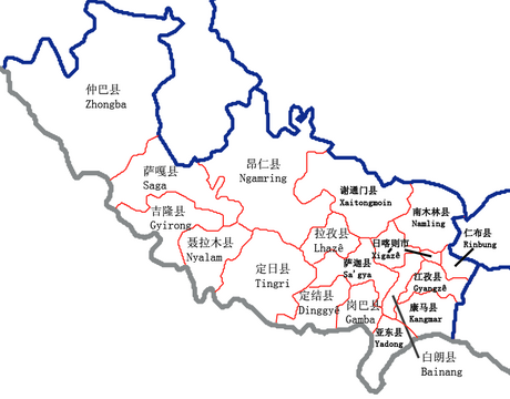 谢通门县