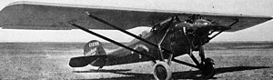 Яки монопланы оң алдыңғы Aero Digest қазан 1927.jpg