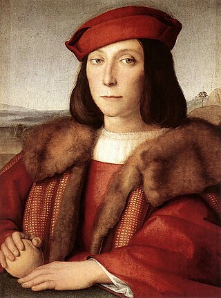 <i>Young Man with an Apple</i> (Raphael) Painting by Raphael