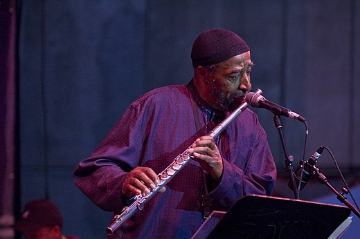 Lateef performing in 2007 at the Detroit Jazz Festival