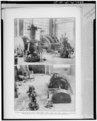 "Interior Views of the Tule River Power House-Upper, Main Gate Valve, Governor, Waterwheel and Generator of No. 1 Set; Lower, View Looking Down upon Generator Set." HAER CAL,54-SPRI.V,1-11.tif