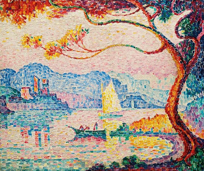 File:'Antibes. Petit Port de Bacon' by Paul Signac, 1917.jpg