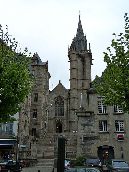 File:Église Saint-Mélaine de Morlaix.JPG