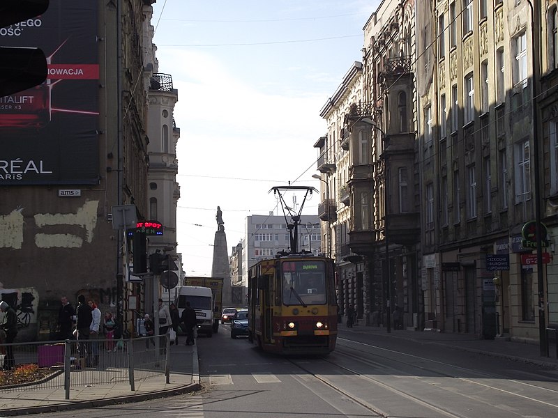 File:Łódź- ul. Pomorska - panoramio.jpg