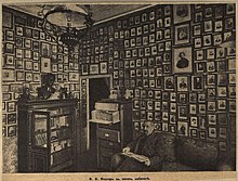 СПб. Фидлер Ф.Ф. в своём кабинете. Фото ок. 1910-1916гг.