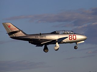 <span class="mw-page-title-main">Yakovlev Yak-30 (1960)</span> Soviet jet trainer aircraft prototype