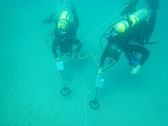 Underwater diving equipment