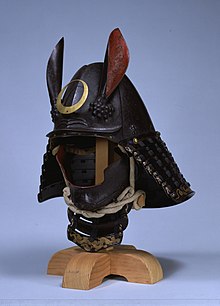 samurai helmet crest