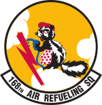 168 Air Refueling Squadron emblem.svg