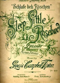 Image: 1895Sleep Little Rosebud