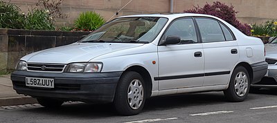 Pre-facelift Carina E 2.0D XL sedan (United kingdom)
