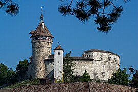 Munot-fort (1564-1589) in Schaffhausen