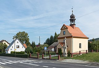 Święcko Village in Lower Silesian, Poland