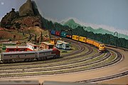 HO-scale layout