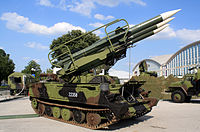 2K12 Kub medium-range air-defence missile system
