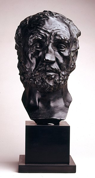 <i>Man with the Broken Nose</i> Sculpture by Auguste Rodin