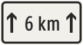 502-51 Dĺžka úseku (v kilometroch, vzor 6 km)