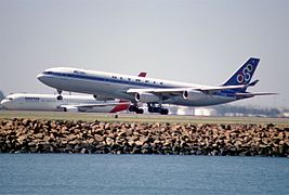 70az - Olympic Airways Airbus A340-313X; SX-DFB@SYD;04.09.1999 (5125950662).jpg