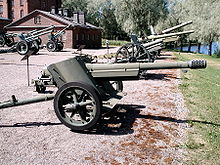 Version antichar 7,5 cm Pak 97/38 développée par l'Allemagne durant la 2e Guerre mondiale.
