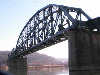 Glenwood B&O Railroad Bridge Bridge in Pittsburgh, Pennsylvania