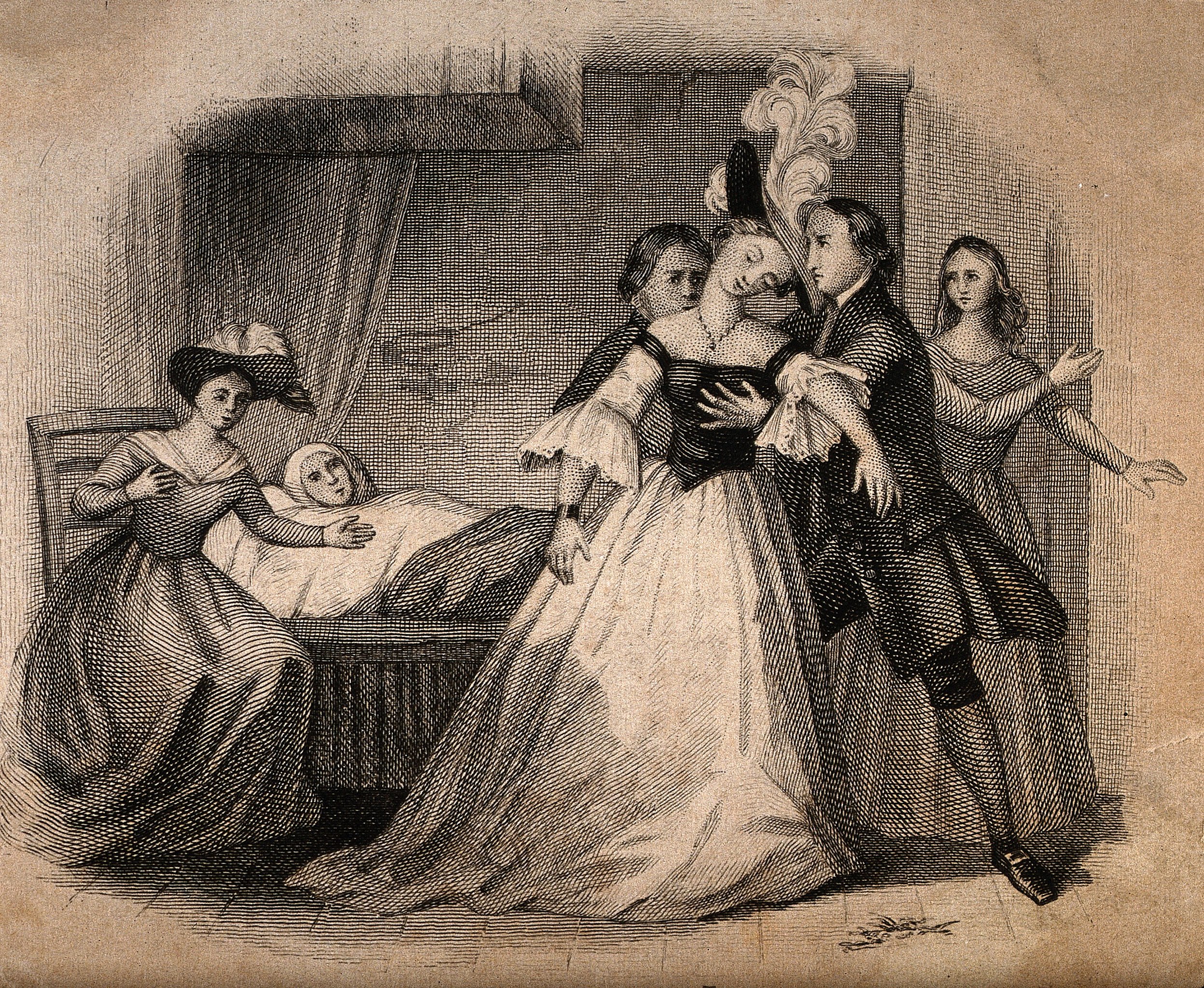 woman fainting