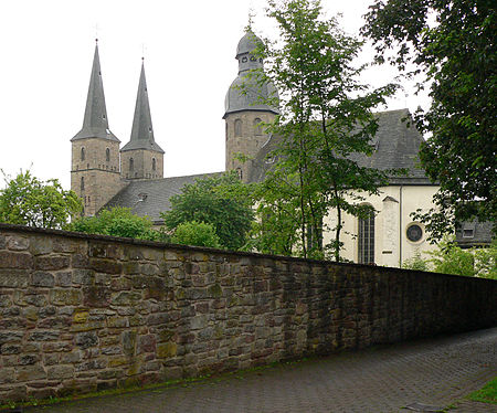 Abtei Marienmünster Klostermauer