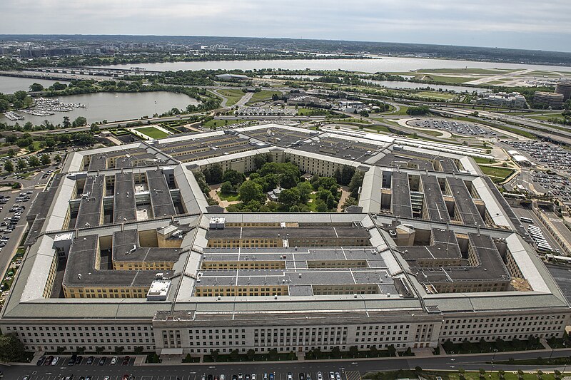 File:Aerial Closeup of the Pentagon, May 11, 2021.jpg
