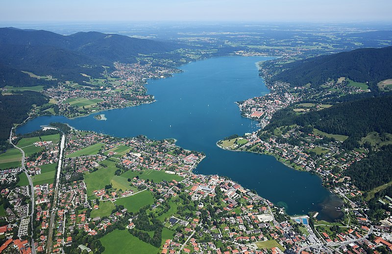 File:Aerial image of the Tegernsee (view from the southeast).jpg