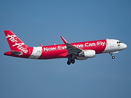AirAsia India Airbus A320neo в ливрее "Now Everyone Can Fly"