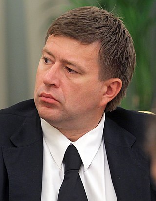 <span class="mw-page-title-main">Aleksandr Konovalov (politician, born 1968)</span> Russian politician; Minister of Justice (2008-2020)