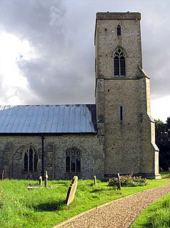 Sharrington is a village within the civil parish of Brinton in the English county of Norfolk. The village is laid out on the southern edge of the A148, 3.5 miles west of Holt. The village is 10 miles east-northeast of the town of Fakenham, 13.4 miles west-southwest of Cromer and 124 miles north-northeast of London. The nearest railway station is at Sheringham for the Bittern Line which runs between Sheringham, Cromer and Norwich. The nearest airport is at Norwich.