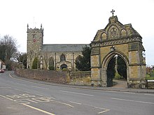 All Saints Church & Admiral's Arch All Saints Church and 'Admiral's Arch', Hunmanby - geograph.org.uk - 1772797.jpg